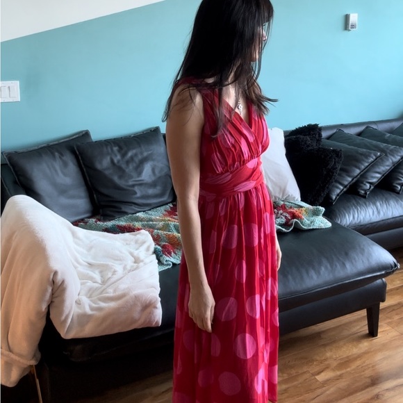 50’s style chiffon dress - Picture 2 of 2